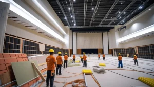 Sound insulation and acoustic design for university multipurpose halls ke Buahbatu