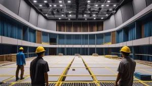 Solusi kebisingan eksternal ballroom ke Sukajadi
