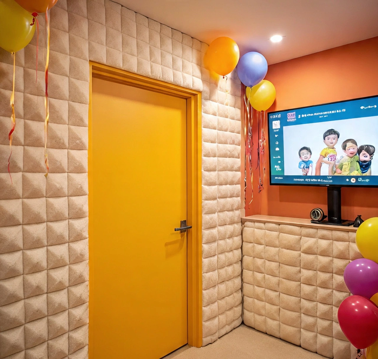 Pintu kedap suara ruang karaoke profesional