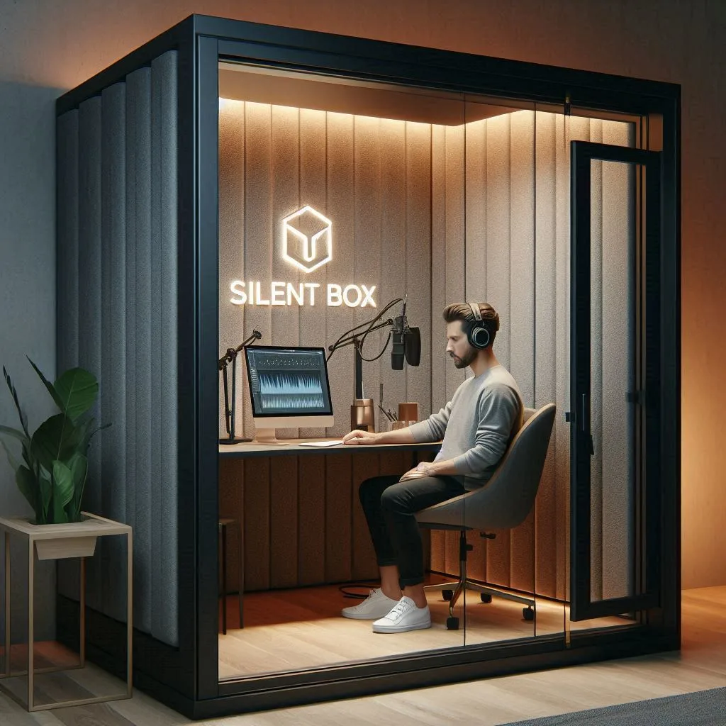 Silent-box-booth-kedap-suara-ruang-podcast-portable