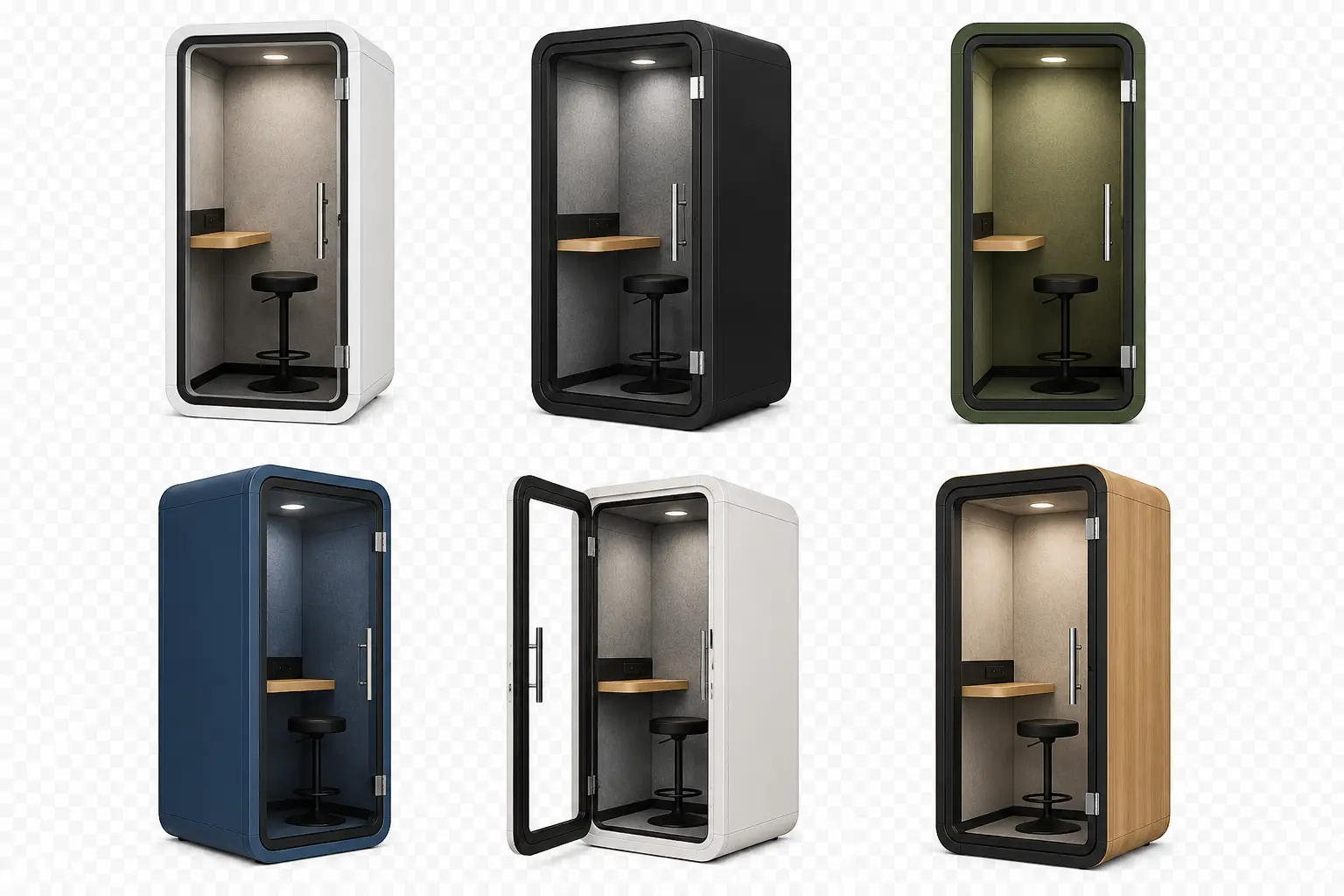 Soundproof Office Phone Booth Indonesia - Instalasi untuk Kantor Modern